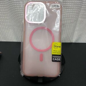 Sleek Pink iPhone Case with Reinforced Corners